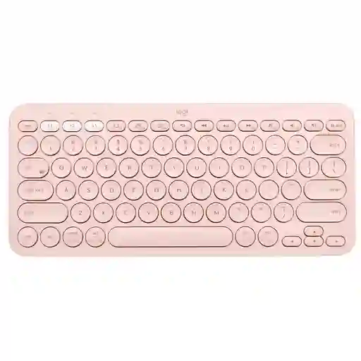 Teclado Inalámbrico Bluetooth Multidispositivo Logitech K380 Rosado