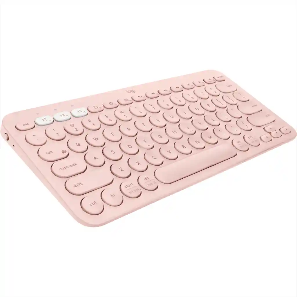 Teclado Inalámbrico Bluetooth Multidispositivo Logitech K380 Rosado