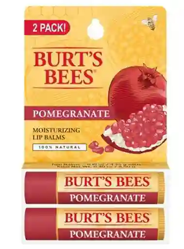 Burts Bees Balsamo Labial Pomegranate 2 Unds