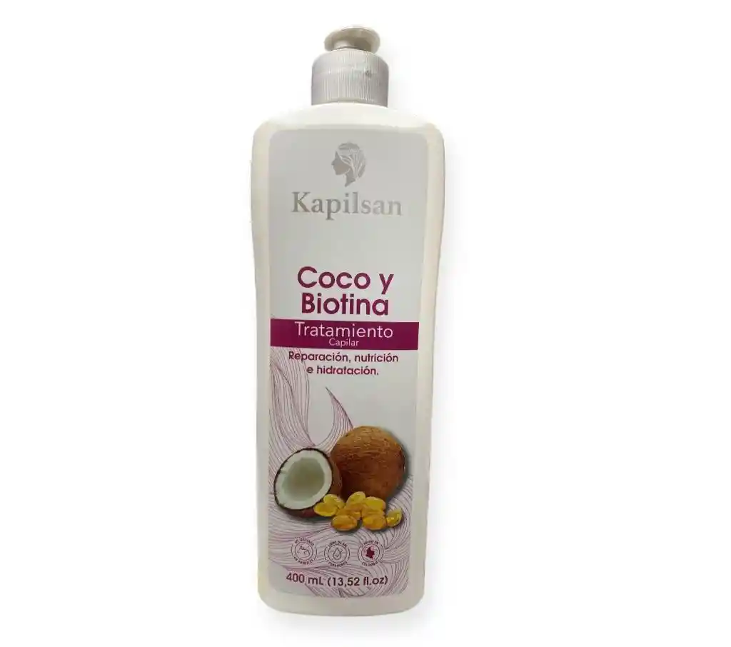 Tratamiento Capilar Coco Y Biotina Kapilsan X 400ml