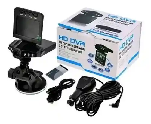 Cámara Para Carro Dvr Pantalla Hd Vision Nocturna Lcd 25