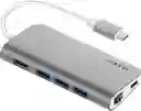Adaptador Tipo C Ethernet Rj45 Hdmi Micro Sd Hub Usb-c Mac