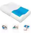 Almohada De Gel Ortopédica Memory Pillow Refrescante+funda