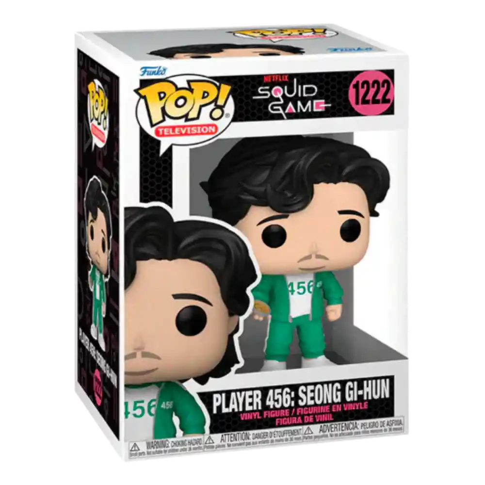 Player 456: Seong Gi-hun Funko Pop Squid Game 1222