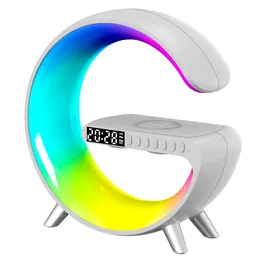 Lampara De Noche Inteligente Luz Led Rgb Bluetooth Carga Qi