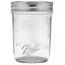 Mason Jars 8 Oz Boca Regular Media Pinta X 12 Unidades