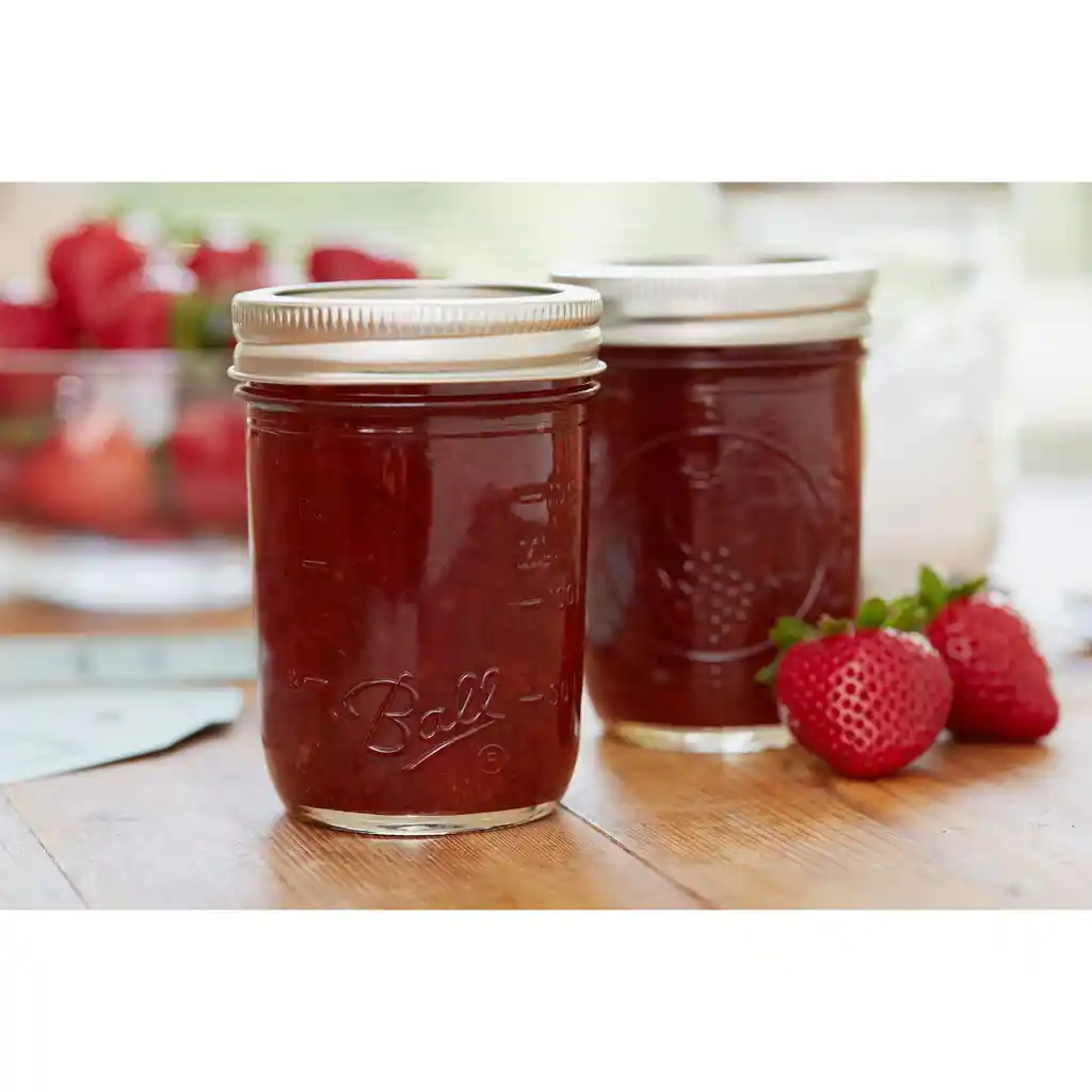 Mason Jars 8 Oz Boca Regular Media Pinta X 12 Unidades