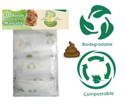 Bolsas Compostable 30 Bolsas Biodegradables