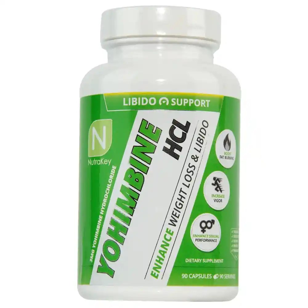 Yohimbine Hcl 90 Capsulas