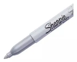 Marcador Sharpie Metalico Plata