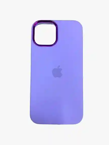 Silicon Case De Iphone 14 Pro Max Morado