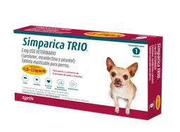 Simparica Trio 1.25 - 2.5kg *1 Tableta