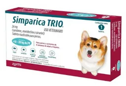 Simparica Trio 10 - 20 Kg *1 Tableta