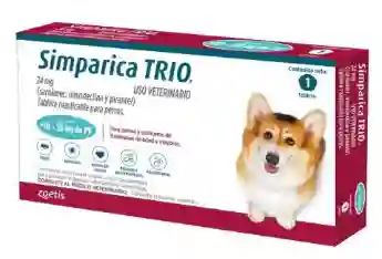 Simparica Trio 10 - 20 Kg *1 Tableta