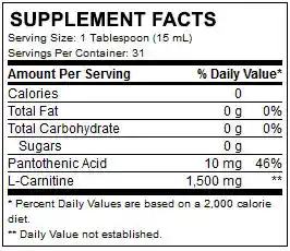 L Carnitine De Prosupps 1500 Mg 31 Servi - Sabor Blue Razz