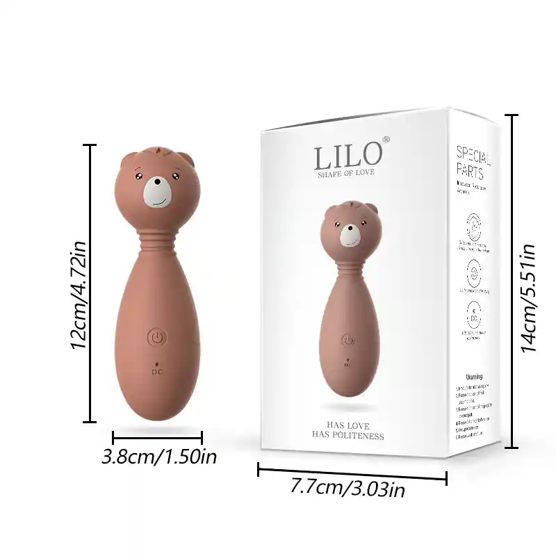 Vibrador Discreto Bear