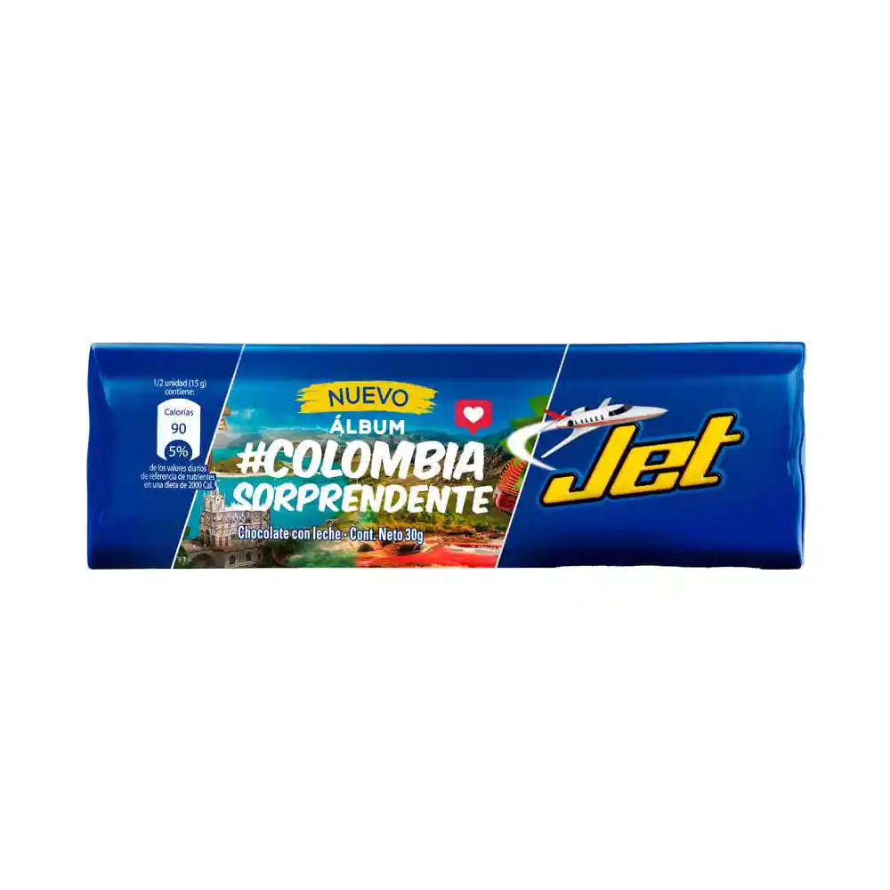 Chocolatina Jet 30gr