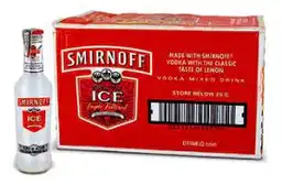 Caja Smirnoff Roja 275 X 24 Bt