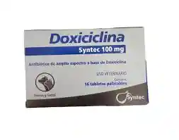 Doxiciclina 100 Mg 16 Comprimidos