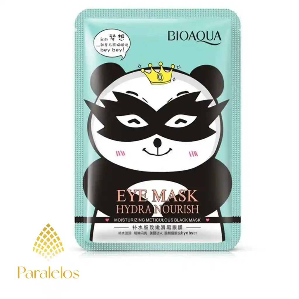  Antifaz Hidratante Panda Para Contorno De Ojos BIOAQUA 