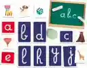 Juego Didáctico Letras Táctiles Juego Montessori Niños