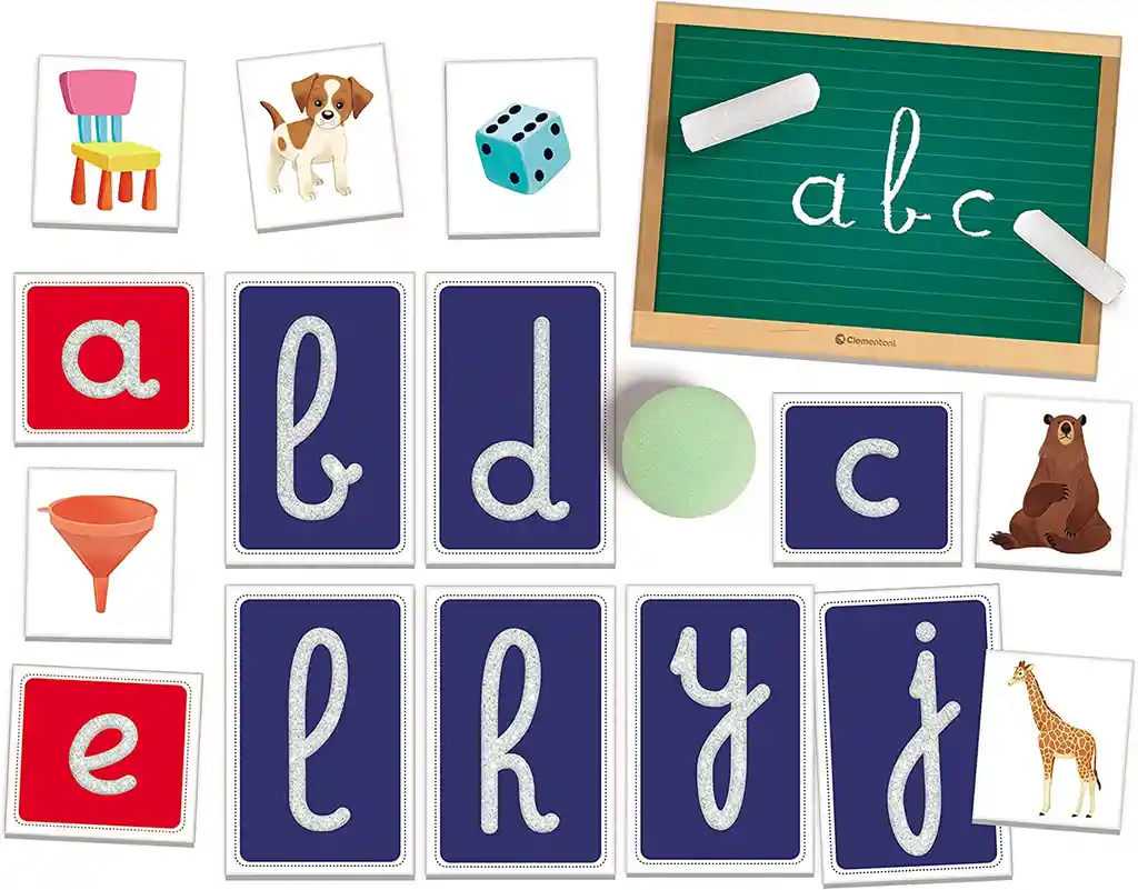 Juego Didáctico Letras Táctiles Juego Montessori Niños