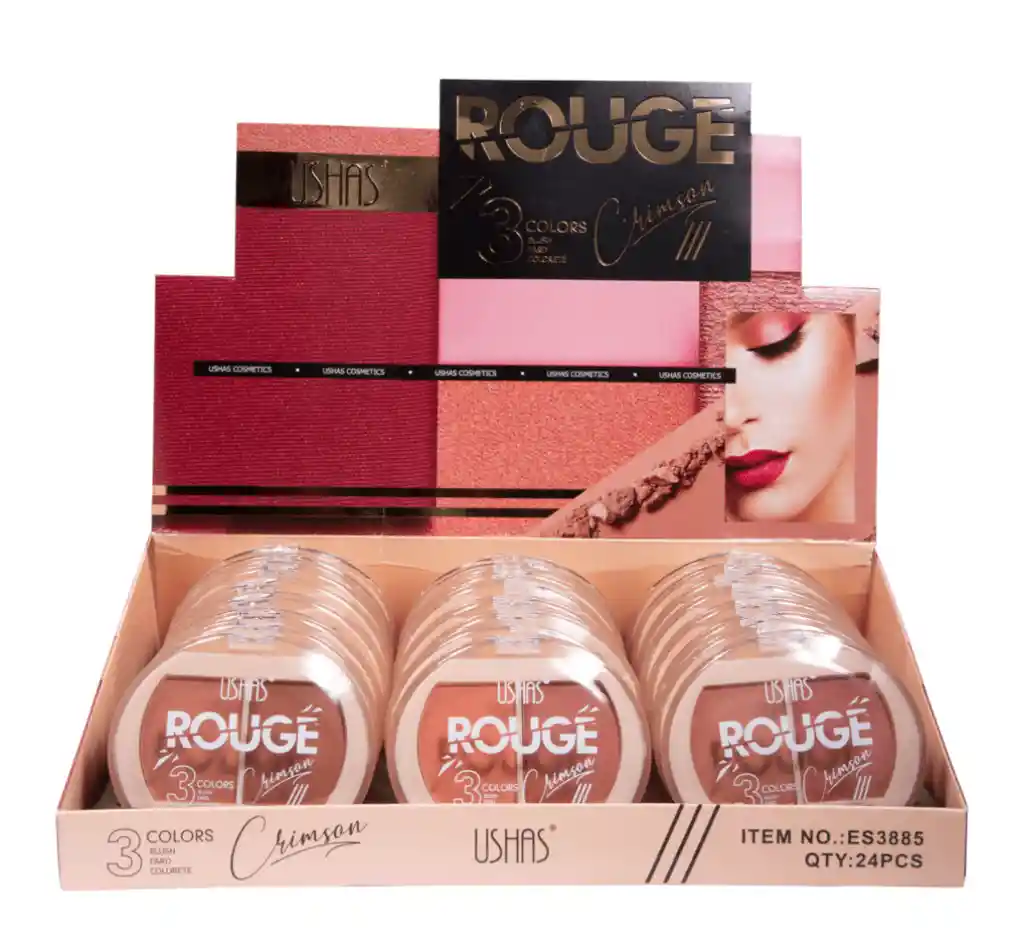  Rubor Trio Rouge USHAS Ref Es3885 