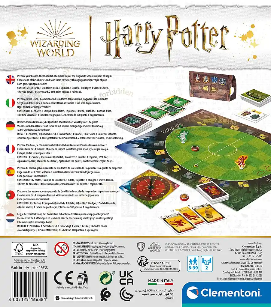 Juego De Mesa Harry Potter Para Niños Estrategia Niñas