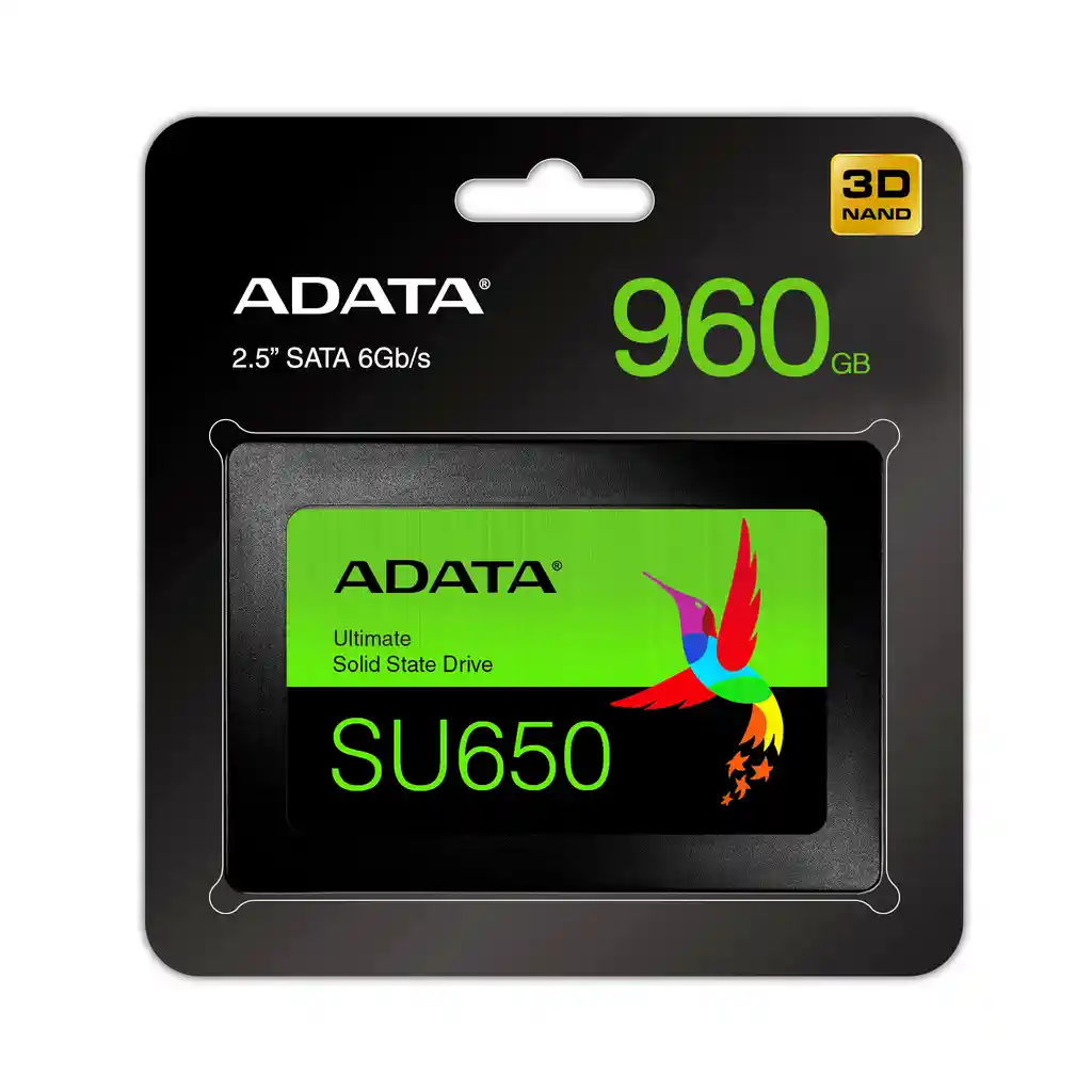 Disco Sólido Ssd Interno Adata Ultimate Su650 960gb Negro