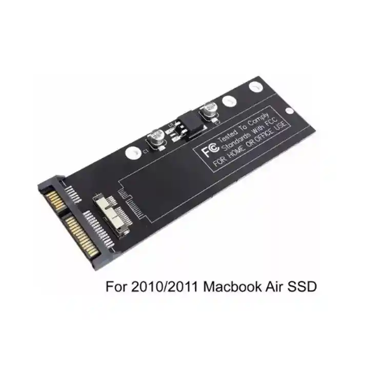 Adaptador Para Ssd Macbook 2010-11 6+12 Pines A Sata