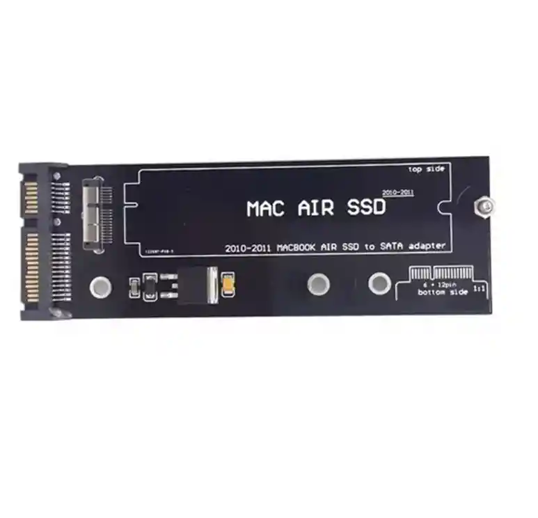 Adaptador Para Ssd Macbook 2010-11 6+12 Pines A Sata