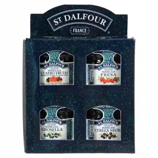 Caja Mini Mermeladas X4 - St Dalfour 112g