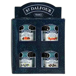 Caja Mini Mermeladas X4 - St Dalfour 112g