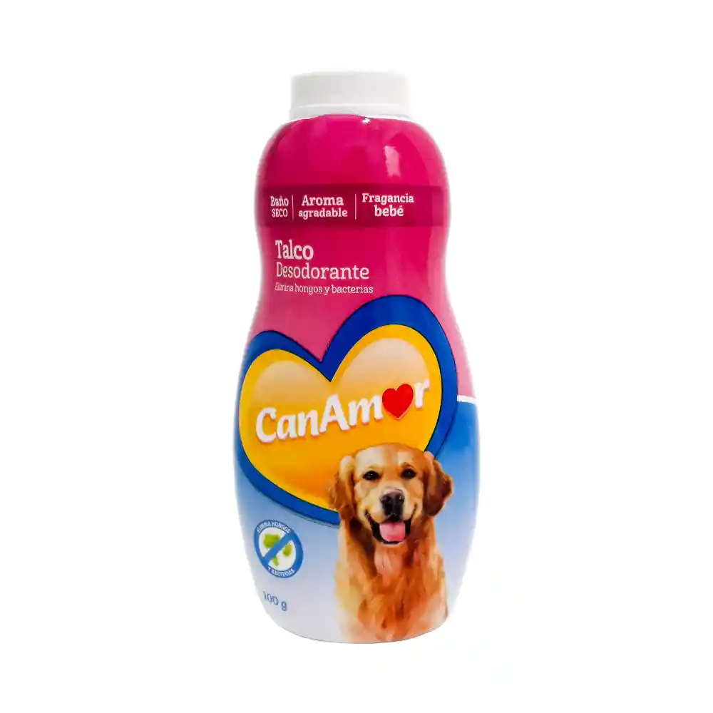  Talco Desodorante Perro X 100 Gr CanAmor 