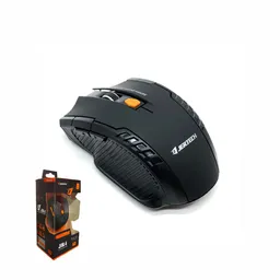 Mouse Inalamabrico 6 Botones Gamer Jertech Laser Senser