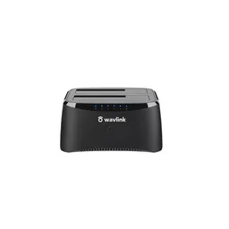 Docking Station Wavlink Usb 3.0 A Sata Dual-bay Para 2.5/3.5