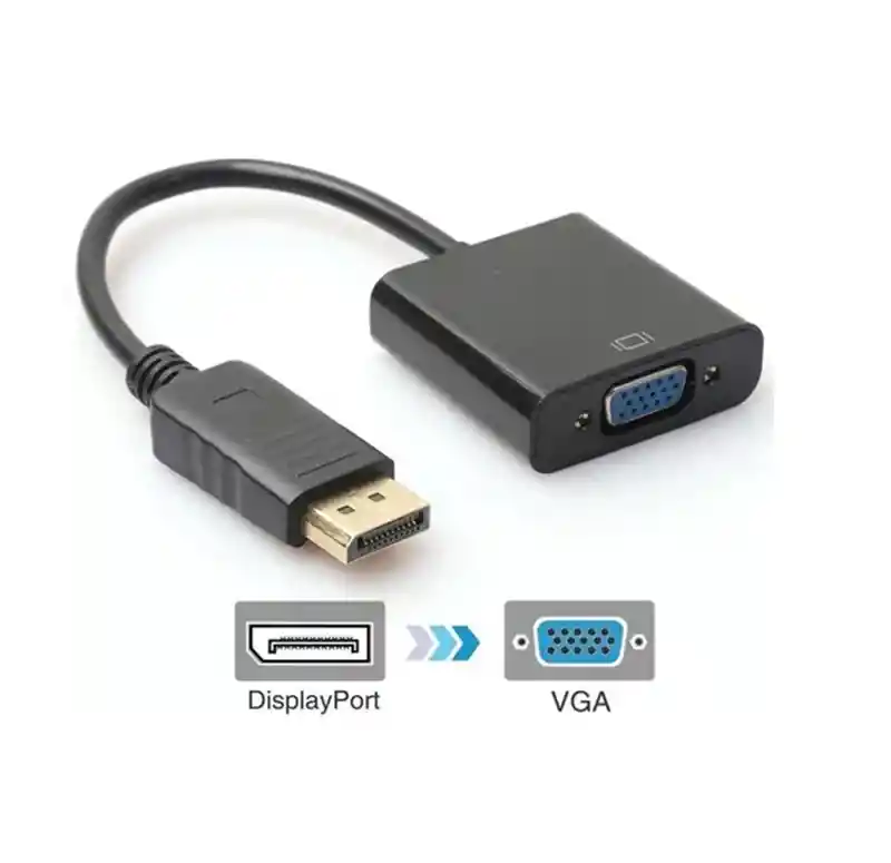 Convertidor Display Port Macho A Vga Hembra