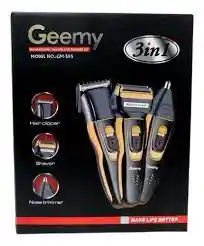  Maquina Afeitadora 3 En 1 Recargable GEMMY Modelo Gm595 