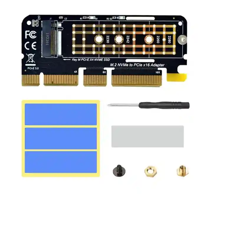 Adaptador Disco Duro M2 Nvme A Pci Express 4x 8x Y 16x