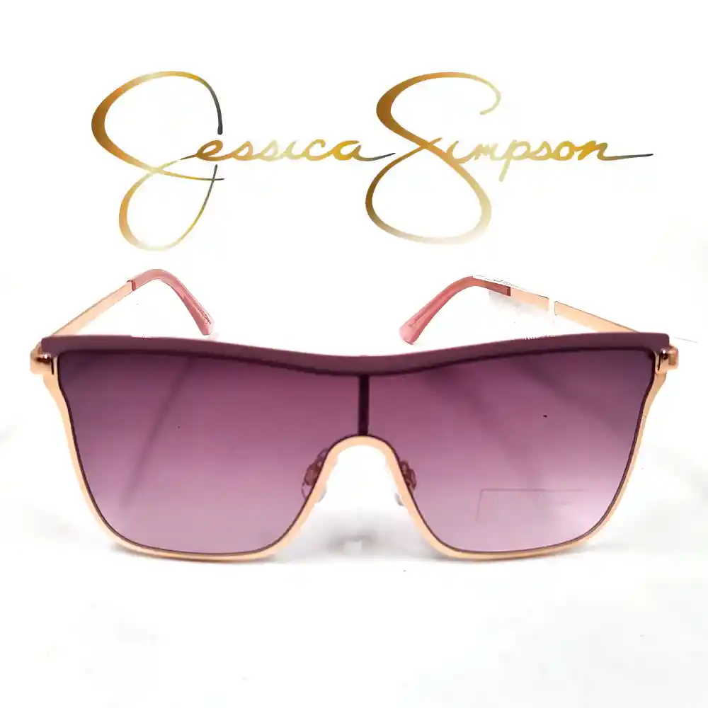 Gafas Shield Jessica Simson Lentes Sol Accesorios Dama