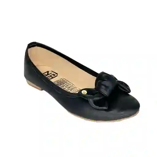 Calzado Casual Dama Zapato Baletas Mujer Karla Chacon Alanna Negro 35