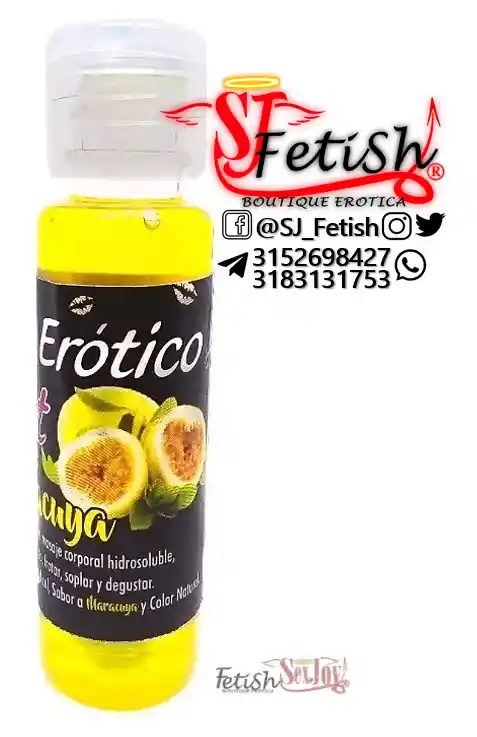 Aceite Comestible Maracuya 30ml Punto G