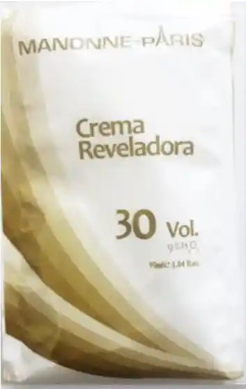 Crema Reveladora 30vl (oxigenta O Peroxido) 90ml Sachet Mannne Paris