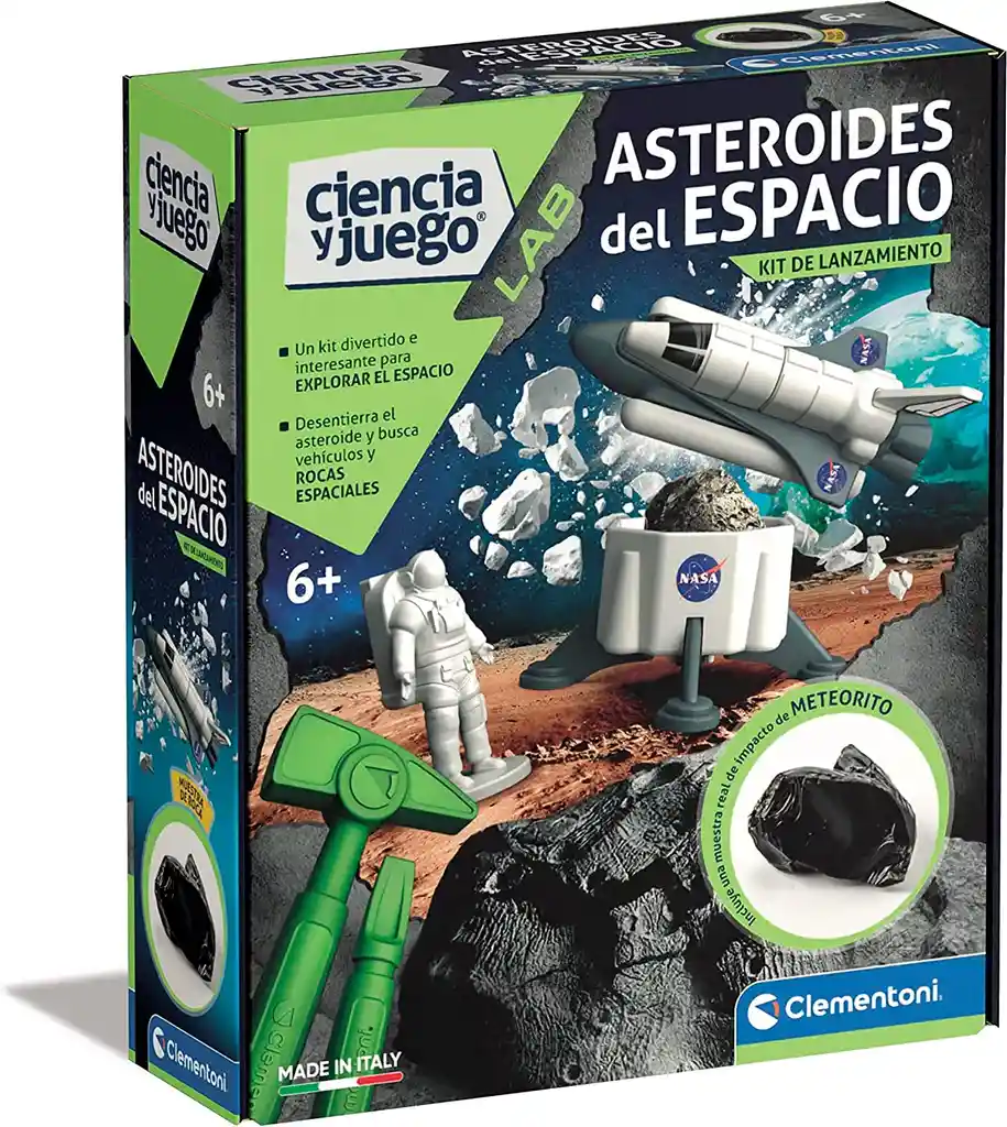 Juguete Niño Explorando Espacio Excavando Asteroides Cohete Niñas