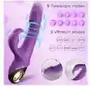 Vibrador De Empuje Y Rotacion Doble Estimulacion