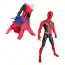 Guante Spiderman Lanza Dardos + Muñeco 17cm Juguete