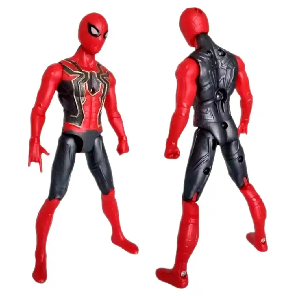 Guante Spiderman Lanza Dardos + Muñeco 17cm Juguete