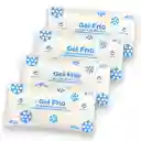 Gel Frio Refrigerante Bolsa Pila 150 Gr X 4 Unidades