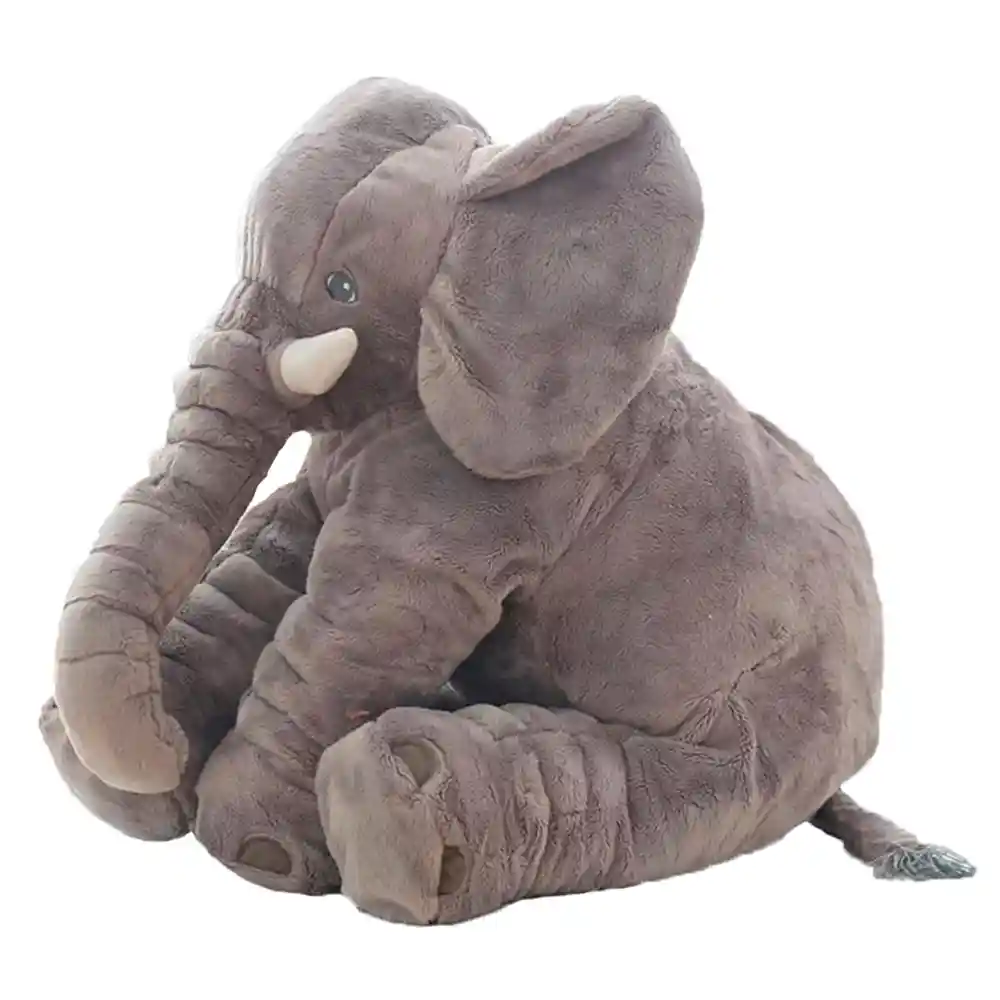 Elefante Almohada Bebe 60x40cm Extra Suave