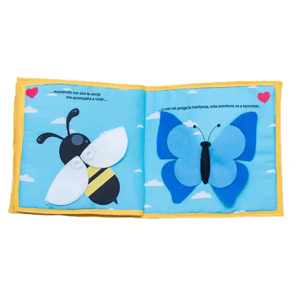 Libro Tela Niños Quietbook Just Imagine Actividades Inicio